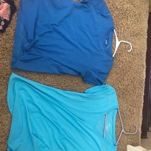 TWO PACK workout shirts